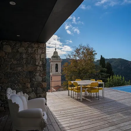 Casa Rufo Ligurian With Infinity Pool Willa Castiglione Chiavarese