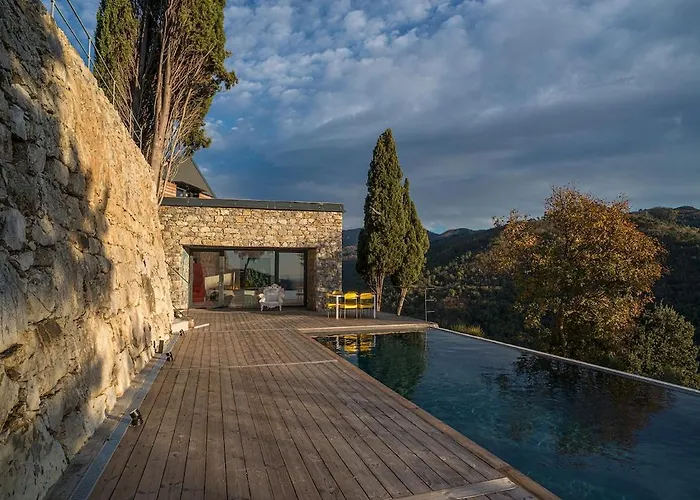 Casa Rufo Ligurian With Infinity Pool * Castiglione Chiavarese