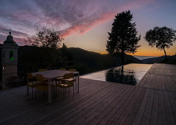 Casa Rufo Ligurian With Infinity Pool Castiglione Chiavarese
