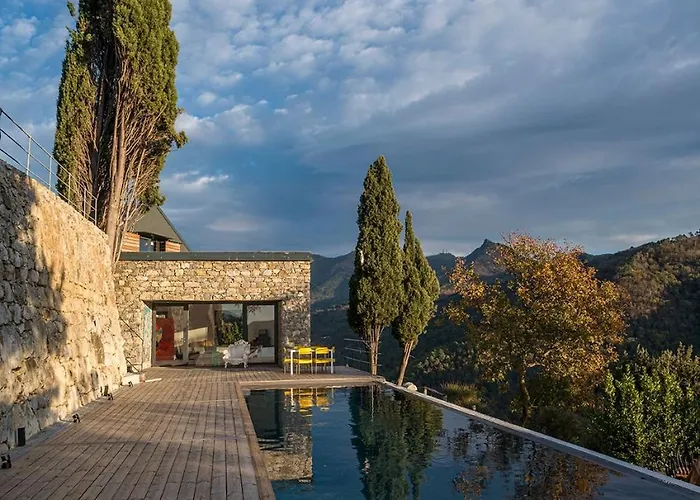 Casa Rufo Ligurian With Infinity Pool * Castiglione Chiavarese